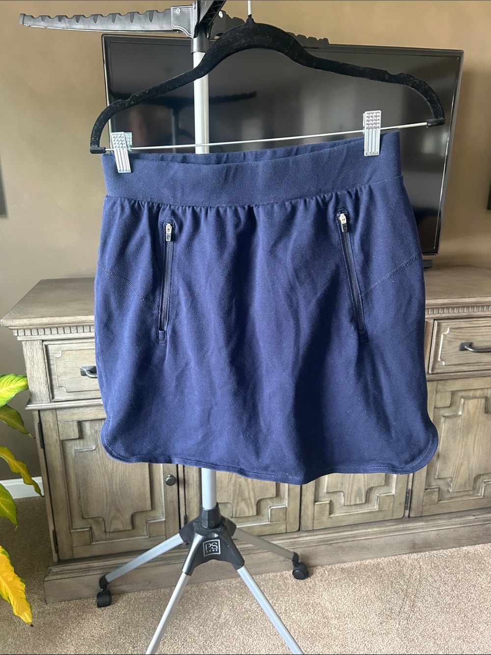 Talbots Navy Tennis skort